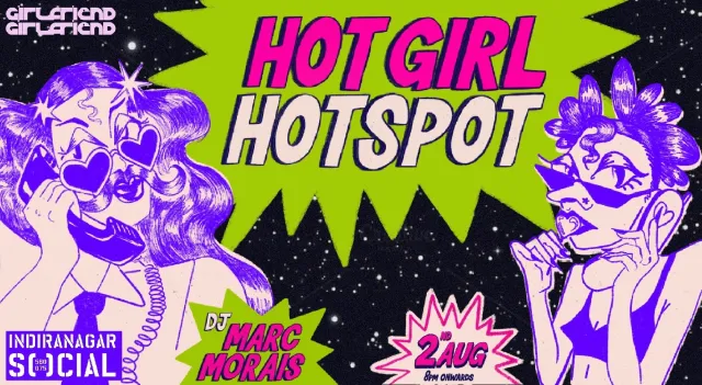 hot girl hotspot flyer